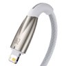 Kabel przewód USB - Lightning / iPhone 100cm Baseus Glimmer CADH000202 z obsługą szybkiego ładowania 2.4A