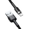 Kabel przewód USB - Lightning / iPhone 50cm Baseus Cafule CALKLF-AG1 z obsługą szybkiego ładowania 2.4A