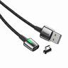 Kabel przewód USB - micro USB  magnetyczny 200cm Baseus Zinc CAMXC-B01 do szybkiego ładowania 1.5A