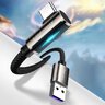 Kabel przewód USB - USB-C kątowy 200cm Baseus CATCS-C01 z obsługą szybkiego ładowania 66W