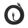 Kabel przewód USB-C PD 2.0 100cm Baseus Cafule CATKLF-GG1 Quick Charge 3.0 3A z obsługą szybkiego ładowania 60W