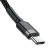 Kabel przewód USB-C PD 2.0 200cm Baseus Cafule CATKLF-HG1 Quick Charge 3.0 3A z obsługą szybkiego ładowania 60W