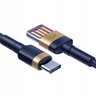 Kabel przewód USB - USB-C / Typ-C 100cm Baseus Cafule CATKLF-PV3 Super Quick Charge 40W 5A z obsługą szybkiego ładowania