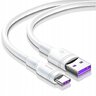 Kabel przewód USB - USB-C / Typ-C 200cm Baseus Double Ring CATSH-C02 Super Quick Charge 5A z obsługą szybkiego ładowania
