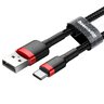 Kabel przewód USB - USB-C / Typ-C 100cm Baseus Cafule CATKLF-B91 Quick Charge 3A z obsługą szybkiego ładowania