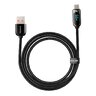 Kabel przewód USB - USB-C / Typ-C 100cm Baseus Display CASX020001 z obsługą szybkiego ładowania 66W