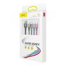 Kabel przewód USB 4w1 - 2x USB-C, Lightning, micro USB 120cm Baseus Rapid CA1T4-B01 do 3.5A