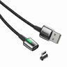 Kabel przewód USB - Lightning / iPhone magnetyczny 100cm Baseus Zinc CALXC-A01 do szybkiego ładowania 2.4A