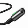 Kabel przewód USB - Lightning / iPhone magnetyczny 100cm Baseus Zinc CALXC-A01 do szybkiego ładowania 2.4A