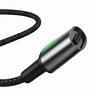 Kabel przewód 3w1 USB - USB-C, Lightning, micro USB magnetyczny 100cm Baseus Zinc TZCAXC-A01 Quick Charge do 3A