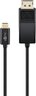 Kabel typ C - DisplayPort DP 1,2m Goobay 51767 4K 60Hz 3D