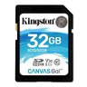 Karta pamięci Kingston Canvas GO! SDHC 32GB class 10 UHS-I U3 V30 - 45/90MB/s