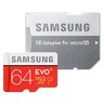 Karta pamięci microSDXC Samsung EVO+ 64GB UHS-I U1 class 10 + adapter do SD Karta pamięci microSDXC Samsung EVO+ 64GB UHS-I U1 class 10 + adapter do SD