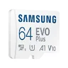 Karta pamięci Samsung EVO PLUS microSDXC 64GB UHS-I U1 A1 V10 class 10 + adapter do SD