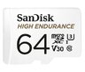 Karta pamięci SanDisk microSD / microSDXC ENDURANCE 64GB 100/40 MB/s Karta pamięci SanDisk microSD / microSDXC ENDURANCE 64GB 100/40 MB/s