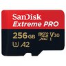 karta pamięci SanDisk microSDXC 256GB Extreme PRO 170MBs / 90MB/s UHS-I U3 V30 A2