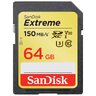 Karta pamięci SD (SDXC) SanDisk 64GB Extreme 150MB/s UHS-I U3 V30
