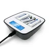 ZESTAW Ładowarka akumulatorków Ni-MH everActive NC-1000M + R03 AKU 4BL ENERGIZER POWER PLUS 700 HR03