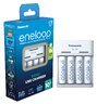 Ładowarka akumulatorków Ni-MH Panasonic Eneloop BQ-CC61 USB + 4 x R6/AA Eneloop 2000mAh BK-3MCDE