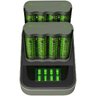Ładowarka akumulatorków Ni-MH R03/R6 GP ReCyko M451 2szt + stacja dokująca D851 + 8 x AA/R6 GP 2700 Series 2600mAh