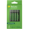 Ładowarka akumulatorków Ni-MH R03/R6 GP ReCyko M451 + 4 x AA/R6 GP ReCyko 2700 Series 2600mAh