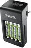 Ładowarka akumulatorków Ni-MH VARTA LCD PLUG CHARGER PLUS 57687 + 4 x R6 / AA 2100 mAh