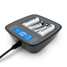 Ładowarka akumulatorków USB-C Ni-MH profesjonalna everActive NC-1000M v2