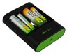 Ładowarka akumulatorków Ni-MH GP U421 + 4 x AA/R6 ReCyko+ 2000mAh + WA22