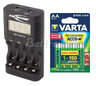 ładowarka Powerline 4 PRO + 4 x R6/AA Varta Ready2Use 2400