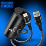 Ładowarka samochodowa everActive CC-15QC z gniazdem USB QC3.0 18W + kabel USB-C 1m