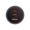 Ładowarka samochodowa z gniazdem 1xUSB 2xUSB-C  Baseus 65W CGJP010013