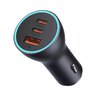 Ładowarka samochodowa z gniazdem 1xUSB 2xUSB-C  Baseus 65W CGJP010013