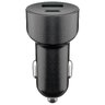 Ładowarka samochodowa z gniazdem USB Quick Charge 3.0 + USB-C PD Goobay 39908 48W