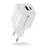 Ładowarka sieciowa everActive GaN SC-330Q z gniazdem USB QC3.0 oraz USB-C PD 20W