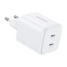 Ładowarka sieciowa do telefonu / smartfona UGREEN 45W 2x USB-C X526 65154