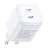 Ładowarka sieciowa do telefonu / smartfona UGREEN 45W 2x USB-C X526 65154