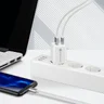 Ładowarka sieciowa everActive GaN SC-450Q z gniazdem USB oraz USB-C PD PPS QC4+ 45W
