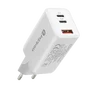 Zestaw everActive ładowarka sieciowa GaN SC650Q + kabel USB-C PD LCD 100cm everActive CBB-1PDL