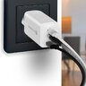 Zestaw everActive ładowarka sieciowa GaN SC650Q + kabel USB-C PD LCD 100cm everActive CBB-1PDL