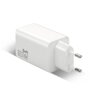 Ładowarka sieciowa everActive GaN SC-655Q z gniazdem USB oraz 2x USB-C PD PPS QC4+ 65W