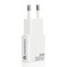 Ładowarka sieciowa everActive GaN SUPER SLIM SC-380Q z gniazdem USB QC3.0 oraz USB-C PD 30W