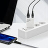 Ładowarka sieciowa everActive GaN SUPER SLIM SC-460Q z gniazdem USB QC3.0 oraz USB-C PD 45W Ładowarka sieciowa everActive GaN SUPER SLIM SC-460Q z gniazdem USB QC3.0 oraz USB-C PD 45W