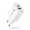 Ładowarka sieciowa everActive SC-370Q z gniazdem USB QC3.0 oraz USB-C PD PPS 25W
