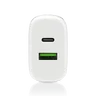Ładowarka sieciowa everActive SC-370Q z gniazdem USB QC3.0 oraz USB-C PD PPS 25W