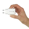 Ładowarka sieciowa everActive SC-370Q z gniazdem USB QC3.0 oraz USB-C PD PPS 25W
