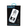 ładowarka USB samochodowa Roxa / Axiver  2 gniazda USB 2.1A + 1A