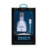 ładowarka USB samochodowa Roxa kabel micro USB +  2 gniazda USB 4,8A