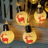 Lampki renifer BAT modee 1,35m WARM 10LED ML-C1014