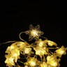 Lampki śnieżynki BAT modee 0,9m WARM 10LED ML-C3019