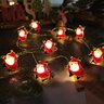 Lampki mikołaje BAT modee 0,9m WARM 10LED ML-C3021